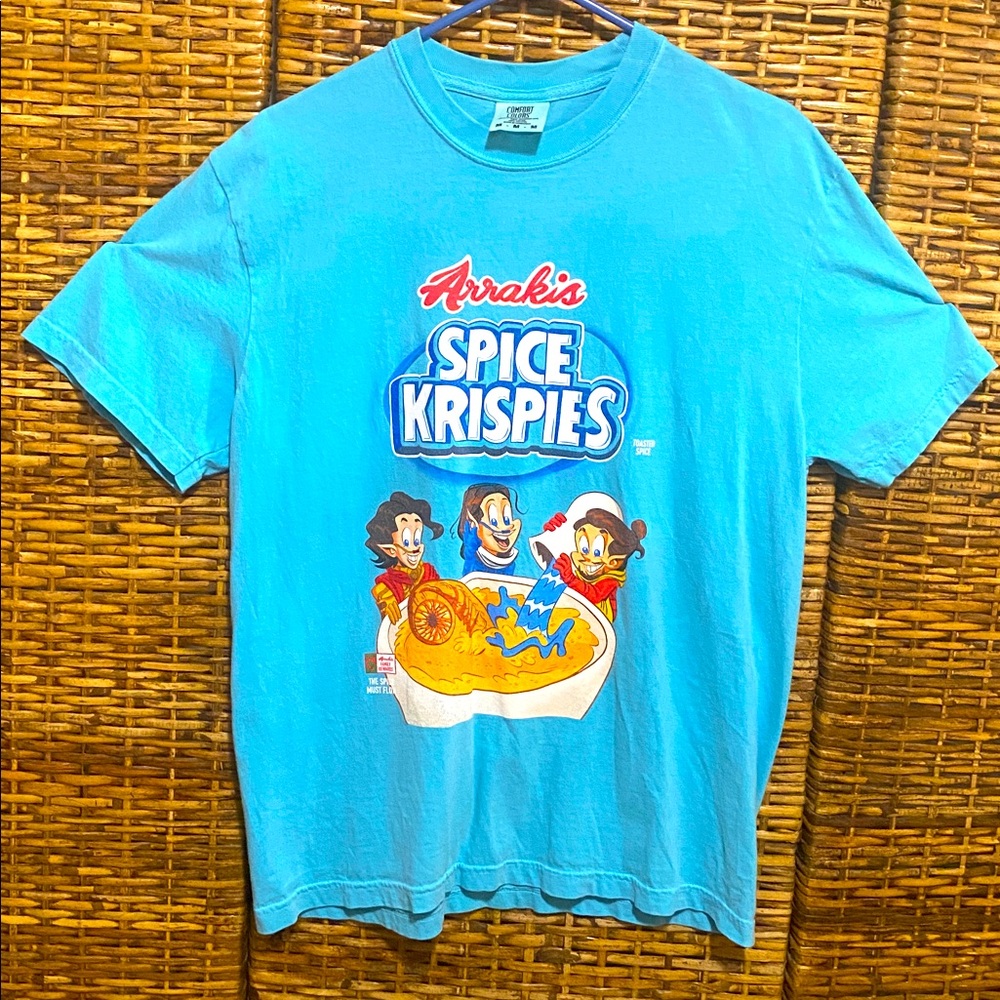 NWOT Comfort Colors ARRAKIS Spice crispies,DUNE  t-shirt M